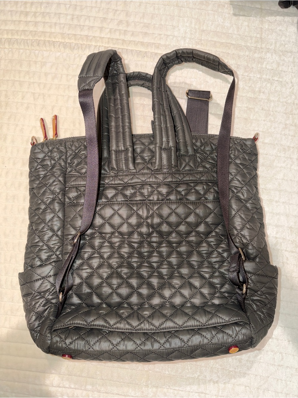 MZ Wallace Metro Utility Backpack in Magnet - Picture 3 of 16